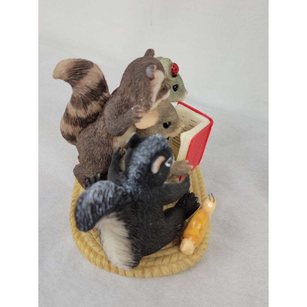 Charming Tails Fitz & Floyd A Collection of Friends Signed Dean Griffin 1998 - Picture 5 of 7